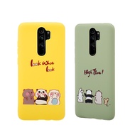 XioaMi Note 10 Lite We Bare Bear Bears Matte Silicon Case Soft TPU Cover