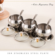 Zwilling 304 Stainless Steel Seasoning Jar Seasoning Box Kitchen Salt Shaker Soy Sauce Vinegar Bottl