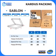 Screen-printed Pizza Cardboard Packing Cardboard and Gift Box, Skincare, Birthday, Christmas, New Ye