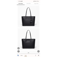Preloved J.ESTINA DHALIA LG SHOPPER BAG TOTE LEATHER BLACK