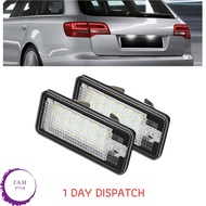 LED LICENSE NUMBER PLATE LIGHT 2x FOR AUDI A4/S4 B7(8E/8H) 05-08