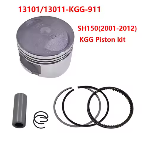 Motorcycle 58mm Piston kit For HONDA PES150 AROBASE150 DYLAN150 S-WING150 PANTHEON 150 FES SH150 131
