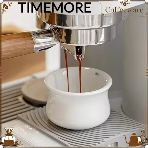Timemore Ceramic Espresso Tasting Cups Hand Brew Milk Coffee Cups For Home Cafe Professional Barista