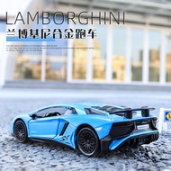 RMZ CITY 1:36 Lamborghini Car Models Alloy Diecast Toy Vehicle Doors Openable Auto Trucks