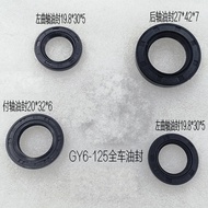 Motorcycle Engine Gasket Oil Seal Kit C100 DY100 GY6125 GY650 GY660 WIN100 Crankcase Axle Shaft Gask