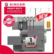 Singer HD0405S Overlock Machine HEAVY DUTY Serger Overlocker Mesin Jahit Tepi