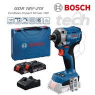 Mesin Obeng Baterai Cordless Impact Driver 18V Bosch GDR 18V-215 Professional