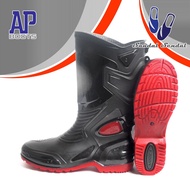 LOKAL AP Moto 3 High Boots AP Local Rubber Boots Waterproof & Flexible Slip Motorcycle Touring