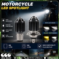 H4 BA20D LED Bulb Headlight Dual color P15D H6 Motorcycle Electric LED Headlight Bulbs