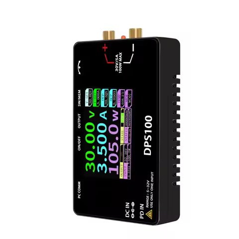 DPS100 Adjustable Voltage Regulator 30V 5A 100W Pocket Size Bench Switching Programmable Voltage Reg