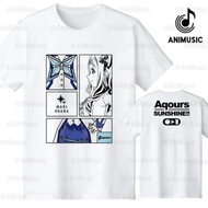 Love Live T-shirt Sunshine Aqours Mari short-sleeved
