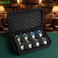EPOCH Watch Storage Box, Hard Shell 8/ 15 Slot Watch Display Box, Case Box Anti Scratching Shockproo