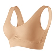 Back Beauty Plus Size No Fitness Breathable Mesh Underwear Steel Ring Seamless Promotion Hollow Limi