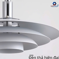 Đèn thả bàn ăn hiện đại trang trí trần nhà phòng khách quán 4 lớp mã THA4LOP-E27 Bảo hành 24 tháng