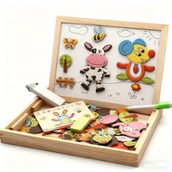 1-3-7 Years Old Children Educational Toys 3-4 Years Old Children Over 3 Magnetic Puzzle Fun Children