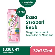 Greenfields Susu UHT Stroberi 250ml x 32pcs [Karton]