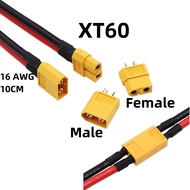 XT60 Connector Female / male 10CM XT60 Battery Male Female Connector Plug with Silicon 16 AWG Wire