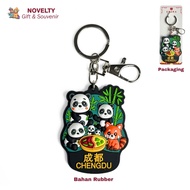 GANTUNGAN CHENGDU CHINA Keychain Souvenirs from CHENG DU CHINA