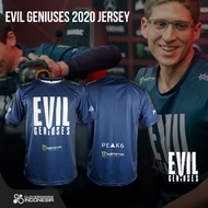 jersey evil geniuses 2020 - baju kaos gaming esports - xxl