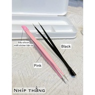 2-headed pointed tweezers - stick-stone picker