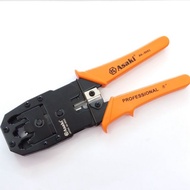 Asaki 8" Modular Connector Crimping Plier / Crimping Tools