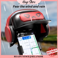 Motorbike Motorcycle Bike Bicycle Mobile Phone Holder Small Helmet Rider Design Durable pemegang han