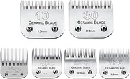 6Pack 10Blades Dog Grooming Replacement Blades Compatible with Pet Clipper/Oster A5/Wahl KM Series D