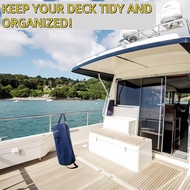 Boat Trash Can，100% Odor & Leak Resistant ，Portable ， Reusable Trash Bag，10-13 Gal，Boat Accessories，