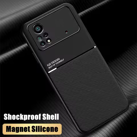 Magnet Case For Poco F8 F7 Ultra F6 F5 F4 F3 X3 F4 X4 GT C65 C75 M3 M4 M5 M5S X5 X6 M6 X7 M7 M8 X8 P