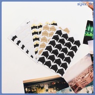 5 Sheets Stickers Album Corner Adhesive Corners for Photographs Inserts Journal  sijicc
