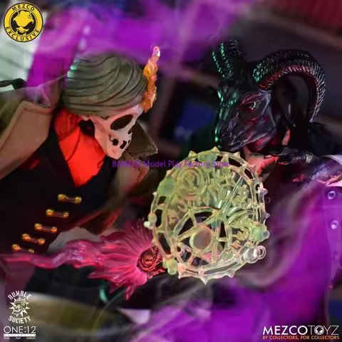 100% in Stock Original Mezco Toyz One: 12 Rumble Society Bartholomew Vex Collection of Figures Actio