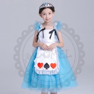 Comel Princess Alice in Wonderland Cosplay Costume