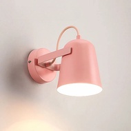 Nordic Macaron Colorful Bedside Lamps Indoor Aisle Stair Background Adjustable Lighting