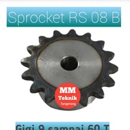 Sprocket RS 08 x 52 T Gear Chain Single Gear Z 52T RS08 -1 08Z52 08X52T 08-1 type B Sprocket spr 08-