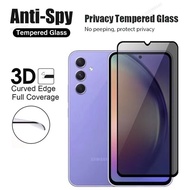 ส่งจากไทย ฟิล์ม ฟิล์มกระจกนิรภัย ป้องกันการแอบมอง ฟิล์มเต็มจอ Samsung A14 / A24 / A34 / A54 / A04S ฟ