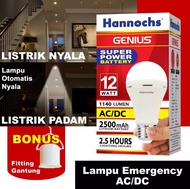 Lampu Led Emergency Hannochs 12w Genius