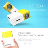 Mini Projector LED 320 x 240 pixels HDMI hp YG-300 Projectortablet