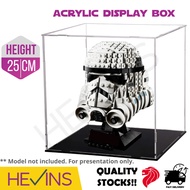 CLEAR Display Box Acrylic Dustproof Showcase Display for Collectibles Action Figures, Toys Collection Showcase