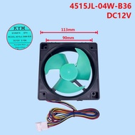 Suitable for Panasonic Refrigerator Motor Cooling Fan Fan MODEL 4515JL-04W-B36 12V Accessories