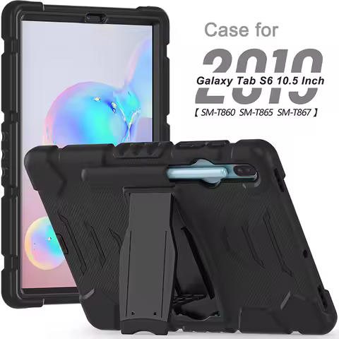 Case For Samsung Galaxy Tab S6 10.5 inch 2019 T860 T865 T867 Tablet Case Stand Holder Anti-fall Shoc