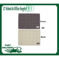 Junesix Cutting Mat two-color double-sided cutting plate student model A4/A5,MIni 6x6cm knif