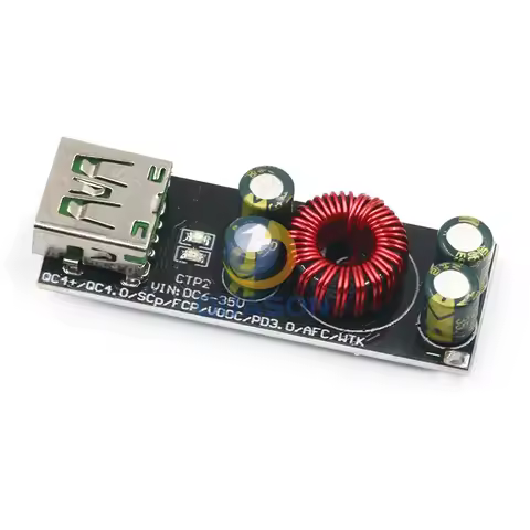QC4.0 QC3.0 USB Type-C Mobile Phone Quick Charge Adapter 6 -35V Step Down Buck Boost Module for Huaw