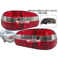 Toyota Corolla AE110 AE111 Sedan 1998-2000 Rear Tail Lamp Light Lamp Lampu Belakang Backup Lamp Rear