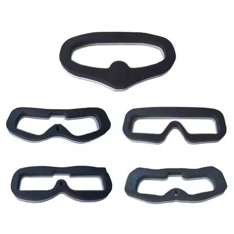 1Set DJI/Fatshark/SKYZONE Vedio Glasses Sponge Foam Pad FPV Googles Faceplate Eye Mask Anti-leakage