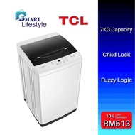 TCL Fully Auto Washer/Washing Machine Fuzzy Logic (7kg) TWA70-A101M-09