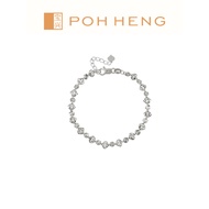 Poh Heng Jewellery 18K White Gold Bracelet