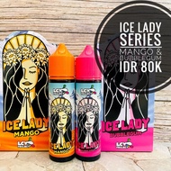 Ice Lady , Cake Lady , Roti Sisir 60ml 3mg &amp; 6mg