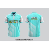 SSLG Full Sublimation Unisex Polo Shirt【FREE custom name】