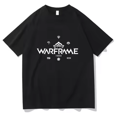 Anime Lover Warframe New Model T shirt Year round clothing personality Clothes Plus Size Unisex hot 