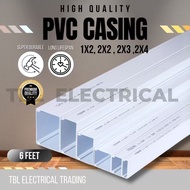 PVC Wiring Casing / Electrical Casing / PVC Trunking (3/4 , 1" , 1X2 , 2x2 , 2x3 , 2x4 , 3x4)